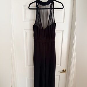 Elegant Black Sleeveless Jumpsuit